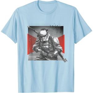 image:imageStar Wars Visions Anime The Duel Samurai Stormtrooper TShirtBaby Blue