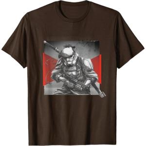 image:imageStar Wars Visions Anime The Duel Samurai Stormtrooper TShirtBrown
