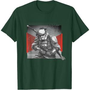 image:imageStar Wars Visions Anime The Duel Samurai Stormtrooper TShirtDark Green