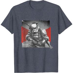 image:imageStar Wars Visions Anime The Duel Samurai Stormtrooper TShirtHeather Blue