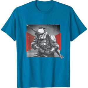 image:imageStar Wars Visions Anime The Duel Samurai Stormtrooper TShirtSapphire Blue