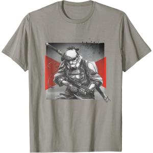 image:imageStar Wars Visions Anime The Duel Samurai Stormtrooper TShirtSlate Grey