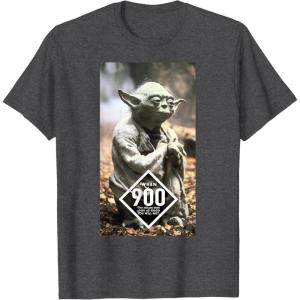 image:imageStar Wars Yoda 900 Years Old Quote TShirt TShirtDark Heather Grey