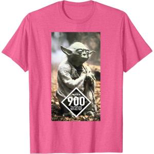 image:imageStar Wars Yoda 900 Years Old Quote TShirt TShirtPink Heather