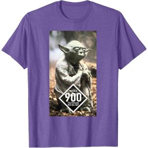image:imageStar Wars Yoda 900 Years Old Quote TShirt TShirtPurple Heather