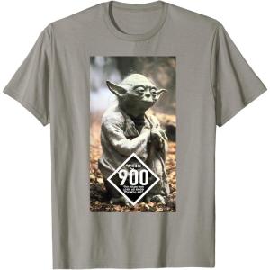image:imageStar Wars Yoda 900 Years Old Quote TShirt TShirtSlate Grey