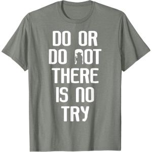 image:imageStar Wars Yoda Do Or Do Not Graphic TShirt TShirtOlive Heather