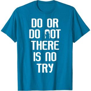 image:imageStar Wars Yoda Do Or Do Not Graphic TShirt TShirtSapphire Blue