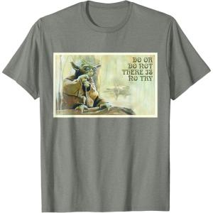 image:imageStar Wars Yoda Do or Do Not There is No Try TShirtOlive Heather