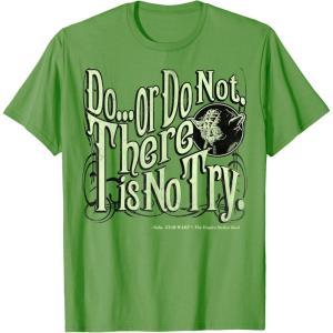 image:imageStar Wars Yoda Epic Quote Do Or Do Not Graphic TShirt TShirtGrass Green
