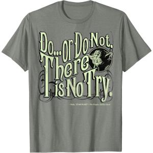 image:imageStar Wars Yoda Epic Quote Do Or Do Not Graphic TShirt TShirtOlive Heather