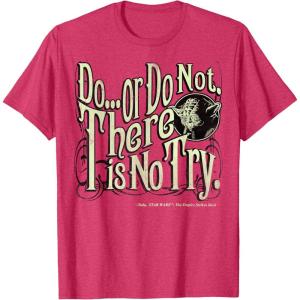 image:imageStar Wars Yoda Epic Quote Do Or Do Not Graphic TShirt TShirtRed Heather