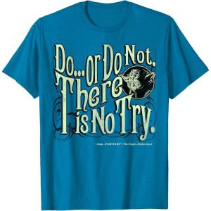 image:imageStar Wars Yoda Epic Quote Do Or Do Not Graphic TShirt TShirtSapphire Blue
