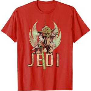 image:imageStar Wars Yoda Jedi Lightsaber TShirt TShirtRed