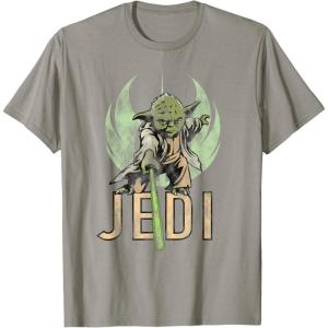 image:imageStar Wars Yoda Jedi Lightsaber TShirt TShirtSlate Grey