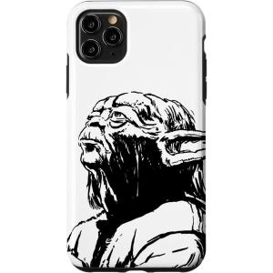image:imageStar Wars Yoda Jedi Master Etched Ink Illustration White Case for iPhone 17iPhone 11 Pro Max