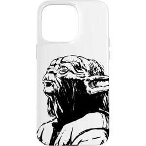 image:imageStar Wars Yoda Jedi Master Etched Ink Illustration White Case for iPhone 17iPhone 15 Pro Max
