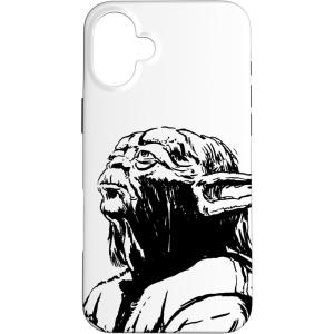 image:imageStar Wars Yoda Jedi Master Etched Ink Illustration White Case for iPhone 17iPhone 16 Plus