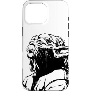 image:imageStar Wars Yoda Jedi Master Etched Ink Illustration White Case for iPhone 17iPhone 16 Pro Max