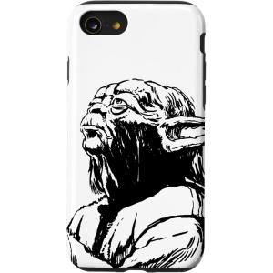 image:imageStar Wars Yoda Jedi Master Etched Ink Illustration White Case for iPhone 17iPhone SE 2020  7  8