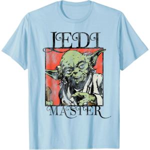 image:imageStar Wars Yoda Jedi Master Retro TShirt TShirtBaby Blue