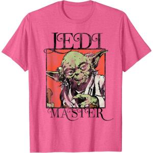 image:imageStar Wars Yoda Jedi Master Retro TShirt TShirtPink Heather
