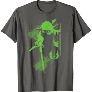 image:imageStar Wars Yoda Jedi Master TShirt TShirtAsphalt Grey