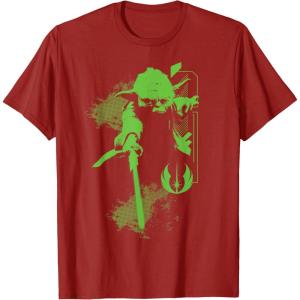 image:imageStar Wars Yoda Jedi Master TShirt TShirtCranberry Red