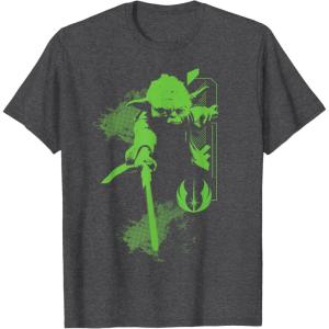 image:imageStar Wars Yoda Jedi Master TShirt TShirtDark Heather Grey