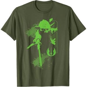 image:imageStar Wars Yoda Jedi Master TShirt TShirtOlive Green