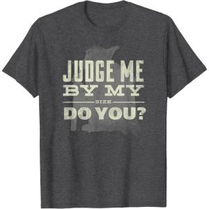 image:imageStar Wars Yoda Judge Me By My Size Do You TShirtDark Heather Grey