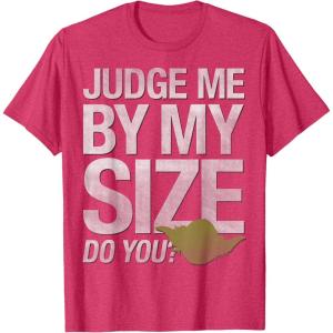 image:imageStar Wars Yoda Judge Me By My Size Do You TShirtRed Heather