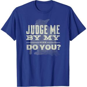 image:imageStar Wars Yoda Judge Me By My Size Do You TShirtRoyal Blue