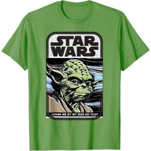 image:imageStar Wars Yoda Judge Me by my Size Do You TShirt TShirtGrass Green