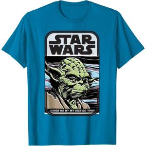 image:imageStar Wars Yoda Judge Me by my Size Do You TShirt TShirtSapphire Blue