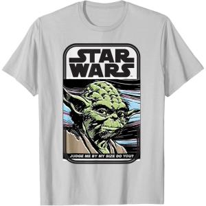 image:imageStar Wars Yoda Judge Me by my Size Do You TShirt TShirtSilver Grey