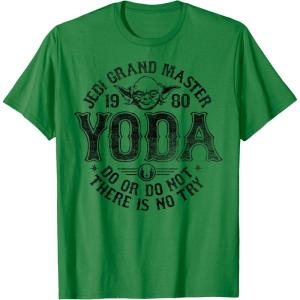 image:imageStar Wars Yoda Master 1980 Do Or Do Not TShirtKelly Green