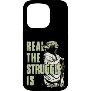 image:imageStar Wars Yoda Real The Struggle Is Case for iPhone 17iPhone 15 Pro