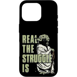 image:imageStar Wars Yoda Real The Struggle Is Case for iPhone 17iPhone 16 Pro