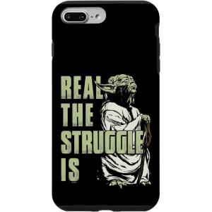 image:imageStar Wars Yoda Real The Struggle Is Case for iPhone 17iPhone 7 Plus8 Plus
