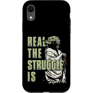 image:imageStar Wars Yoda Real The Struggle Is Case for iPhone 17iPhone XR