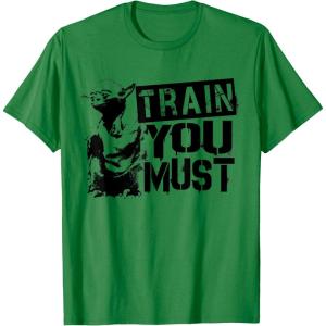 image:imageStar Wars Yoda Train You Must Active Graphic TShirt TShirtKelly Green