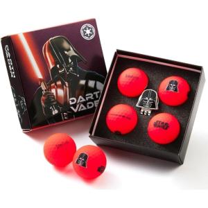 image:imageVolvik Vivid Soft Star Wars Golf Ball Gift Sets 4 PackDarth Vader