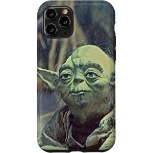 image:imageiPhone 16 Star Wars Yoda Face Illustration Sage Green CaseiPhone 11 Pro
