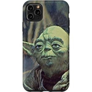 image:imageiPhone 16 Star Wars Yoda Face Illustration Sage Green CaseiPhone 11 Pro Max