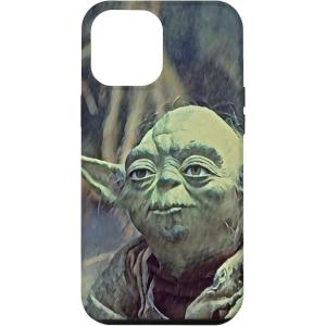 image:imageiPhone 16 Star Wars Yoda Face Illustration Sage Green CaseiPhone 12 Pro Max