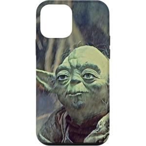 image:imageiPhone 16 Star Wars Yoda Face Illustration Sage Green CaseiPhone 12 mini
