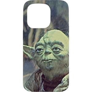 image:imageiPhone 16 Star Wars Yoda Face Illustration Sage Green CaseiPhone 15 Pro