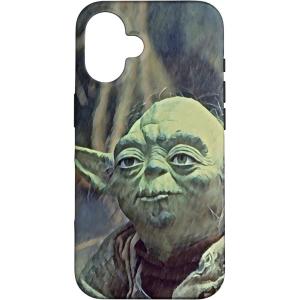 image:imageiPhone 16 Star Wars Yoda Face Illustration Sage Green CaseiPhone 16
