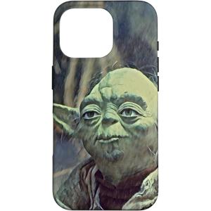 image:imageiPhone 16 Star Wars Yoda Face Illustration Sage Green CaseiPhone 16 Pro